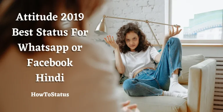 Attitude 2019 Best Status For Whatsapp or Facebook Hindi