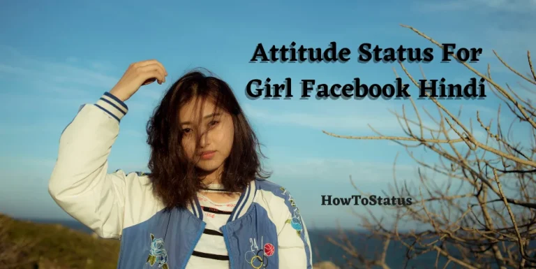 Attitude Status For Girl Facebook Hindi