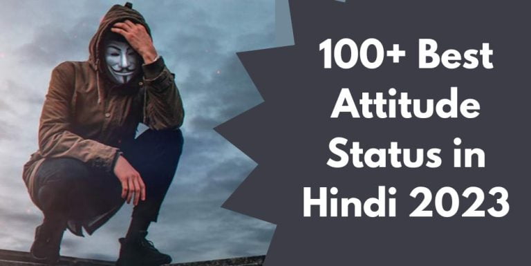 Attitude Status in Hindi 2023