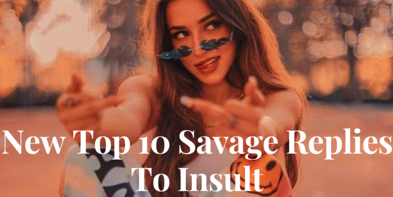 New Top 10 Savage Replies To Insult in Hindi