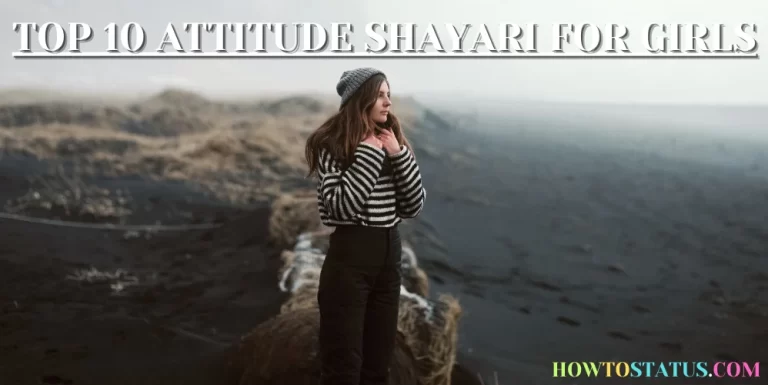 Attitude Shayari for Girls