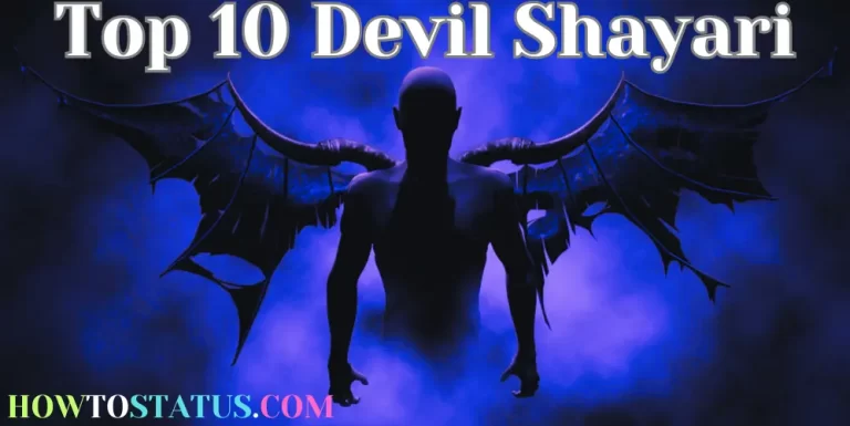Top 10 Devil Shayari