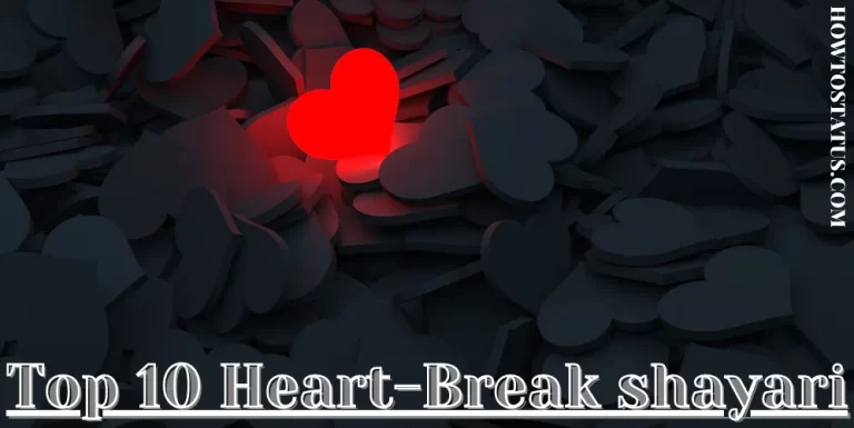 Heart-Break shayari