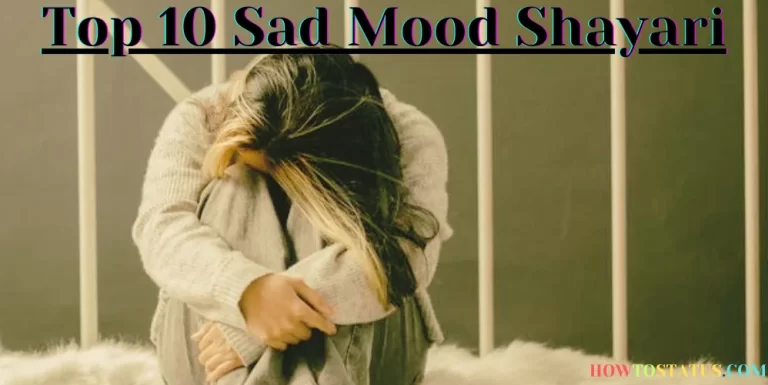 Top 10 Sad Mood Shayari