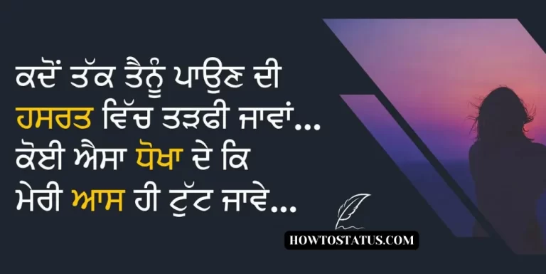 Instagram Shayari in Punjabi