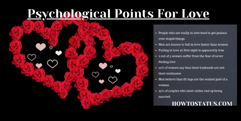 Psychological Points For Love