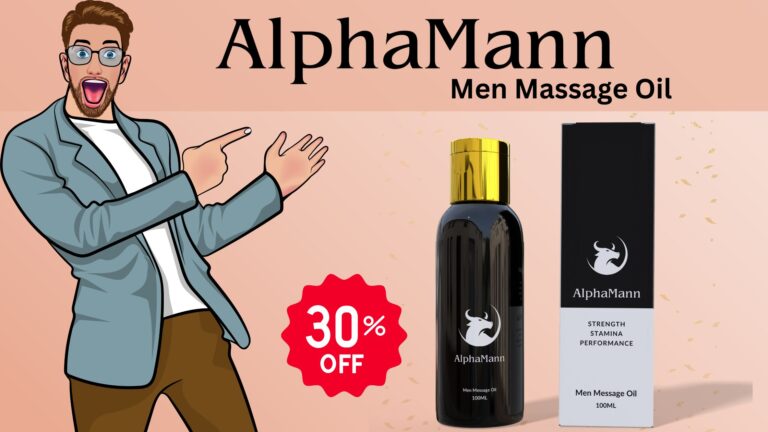 Alphamann Men Massage Oil